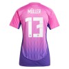 Maglia ufficiale Germania Muller 13 Trasferta Euro 2024 per Donna